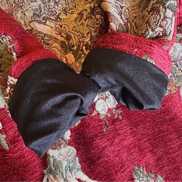 Rare Red Tapestry Shepherdess Scenic Dress - Medieval Renaissance Style - Picture 8 of 11